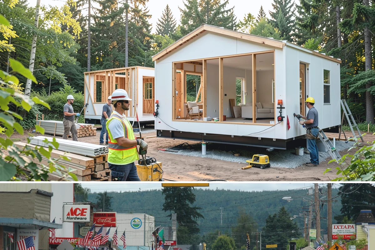 Wall-Hung Toilet Installation in Carnation, King County, WA - Because it involves opening the wall, this install fits well within a larger cold-season remodel.