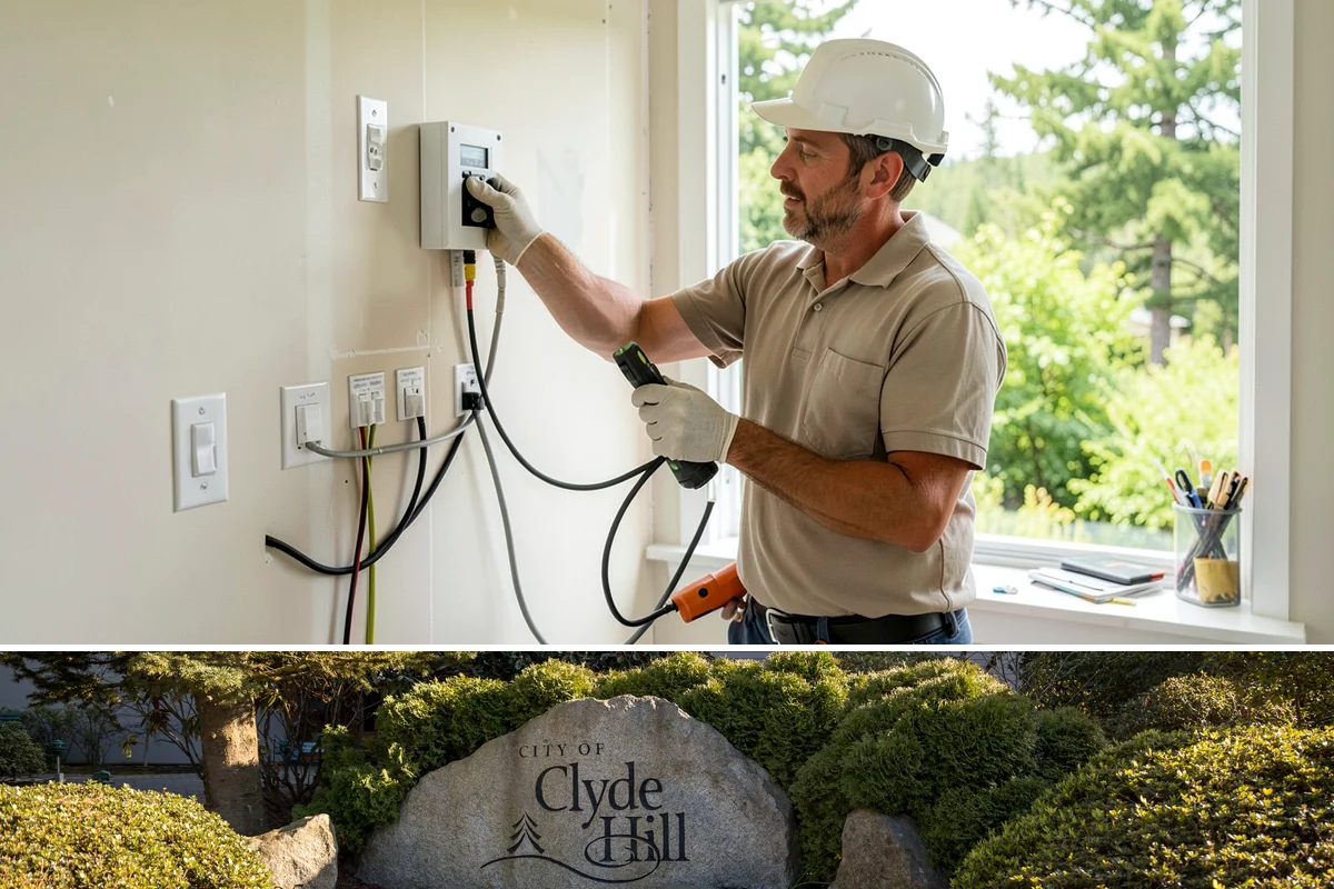 Wall-Hung Toilet Installation in Clyde Hill, King County, WA - Because it involves opening the wall, this install fits well within a larger cold-season remodel.