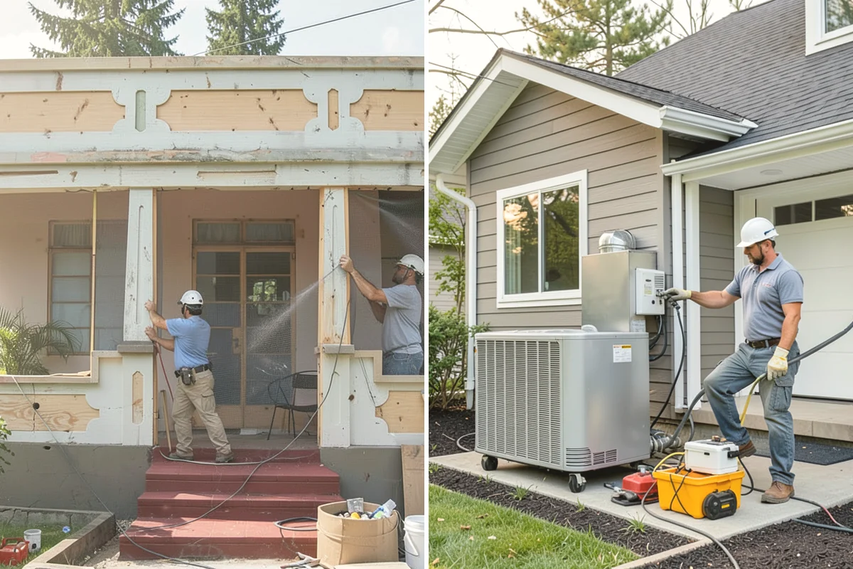 Wall-Hung Toilet Installation in Edgewood, Pierce County, WA - Install the in-wall carrier frame