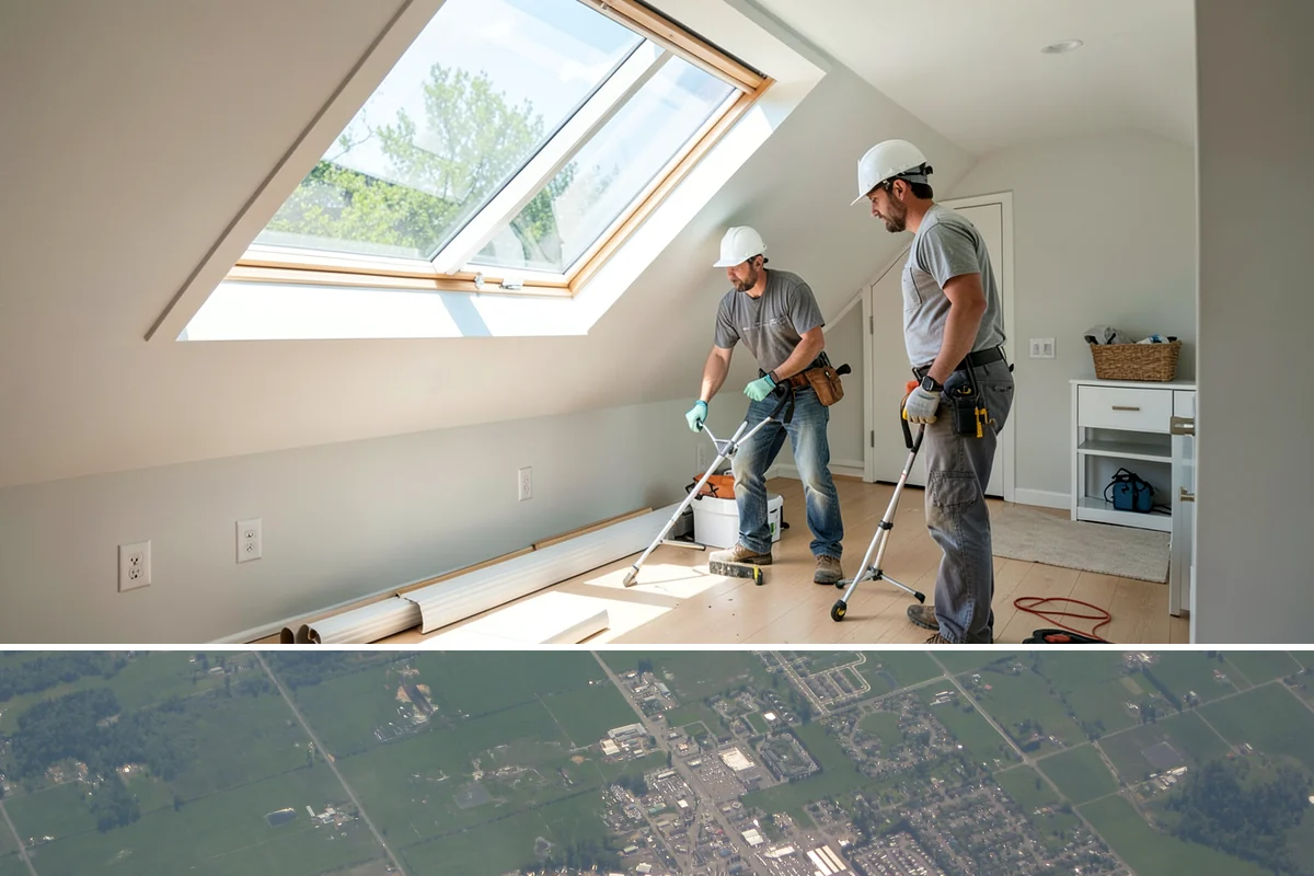 Wall-Hung Toilet Installation in Enumclaw, King County, WA - Because it involves opening the wall, this install fits well within a larger cold-season remodel.