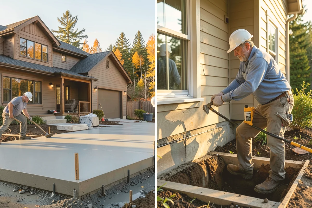 Wall-Hung Toilet Installation in Fife, Pierce County, WA - Install the in-wall carrier frame
