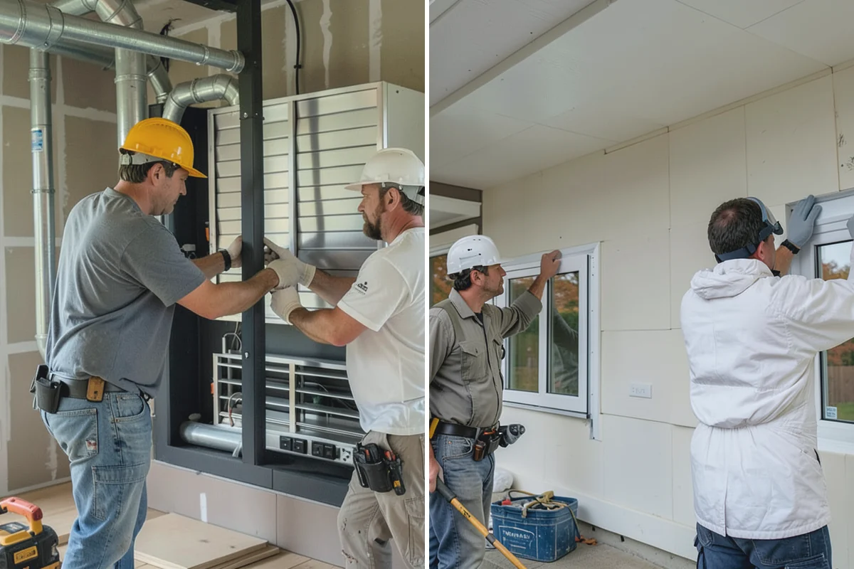 Wall-Hung Toilet Installation in Gold Bar, Snohomish County, WA - Install the in-wall carrier frame