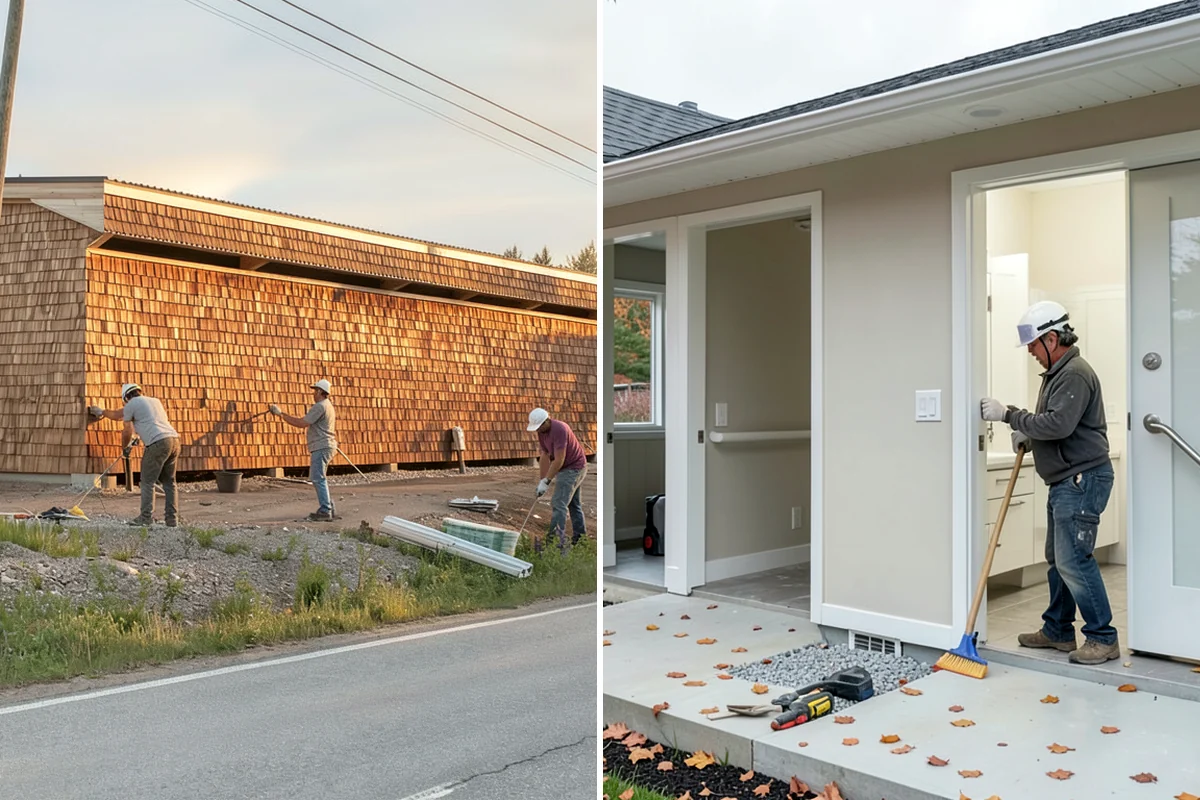 Wall-Hung Toilet Installation in Lakewood, Pierce County, WA - Install the in-wall carrier frame