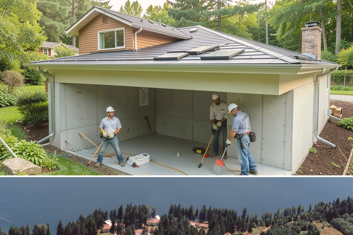 Wall-Hung Toilet Installation in Lakewood, Pierce County, WA - Because it involves opening the wall, this install fits well within a larger cold-season remodel.