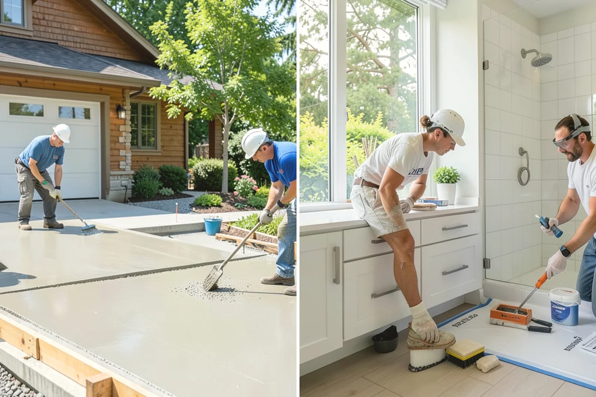 Wall-Hung Toilet Installation in Mercer Island, King County, WA - Install the in-wall carrier frame