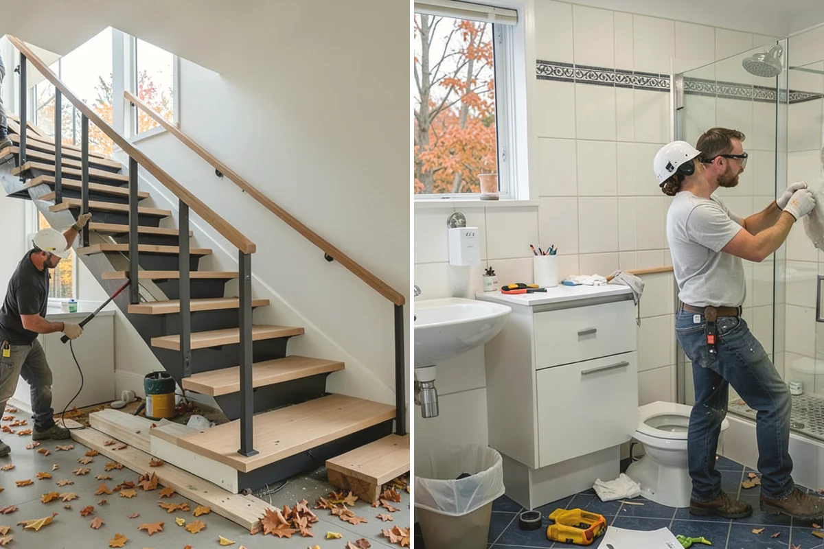Wall-Hung Toilet Installation in Mill Creek, Snohomish County, WA - Install the in-wall carrier frame
