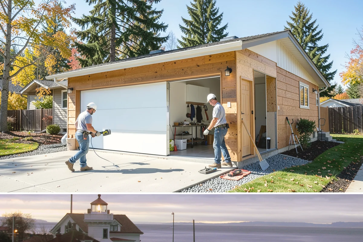 Wall-Hung Toilet Installation in Mukilteo, Snohomish County, WA - Because it involves opening the wall, this install fits well within a larger cold-season remodel.