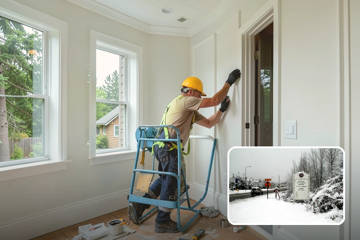 Wall-Hung Toilet Installation in Newcastle, King County, WA - Delivers a clean, minimal appearance