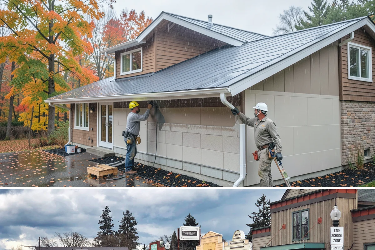 Wall-Hung Toilet Installation in Roy, Pierce County, WA - Because it involves opening the wall, this install fits well within a larger cold-season remodel.