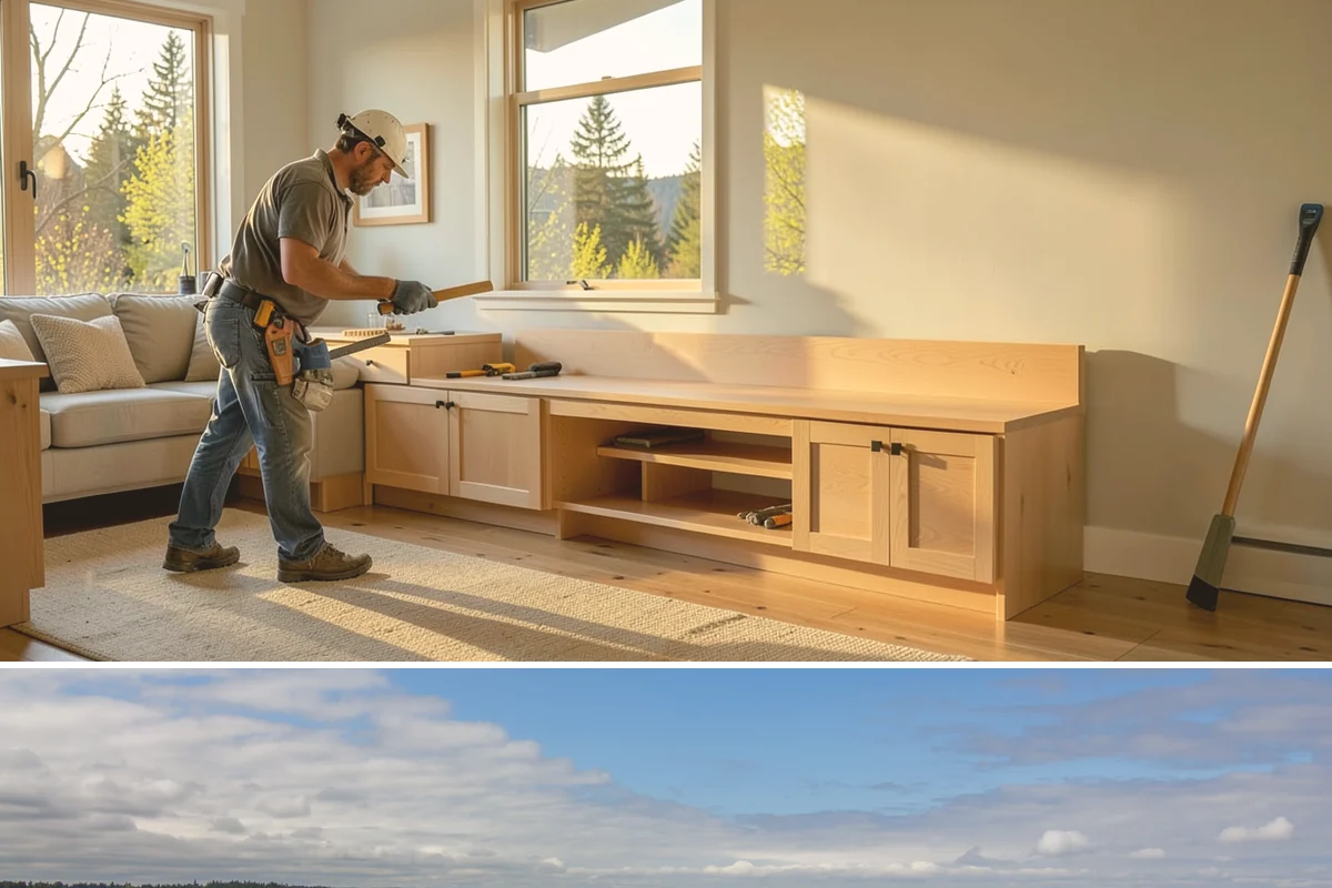 Wall-Hung Toilet Installation in University Place, Pierce County, WA - Because it involves opening the wall, this install fits well within a larger cold-season remodel.