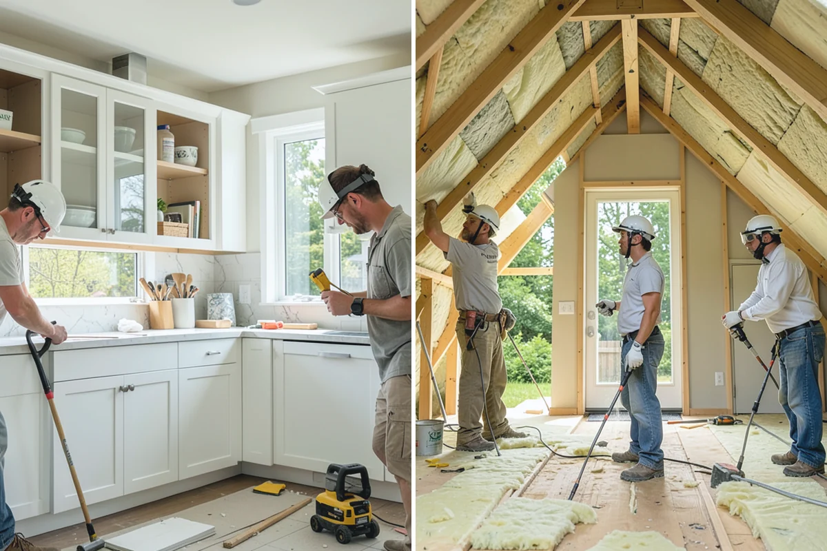 Wall-Hung Toilet Installation in Woodinville, King County, WA - Install the in-wall carrier frame