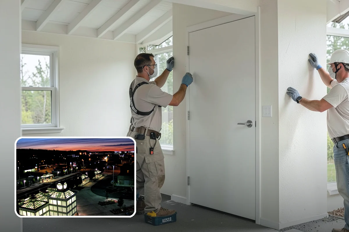 Wall Insulation Installation in Auburn, King County, WA - Eliminates cold walls and drafty rooms