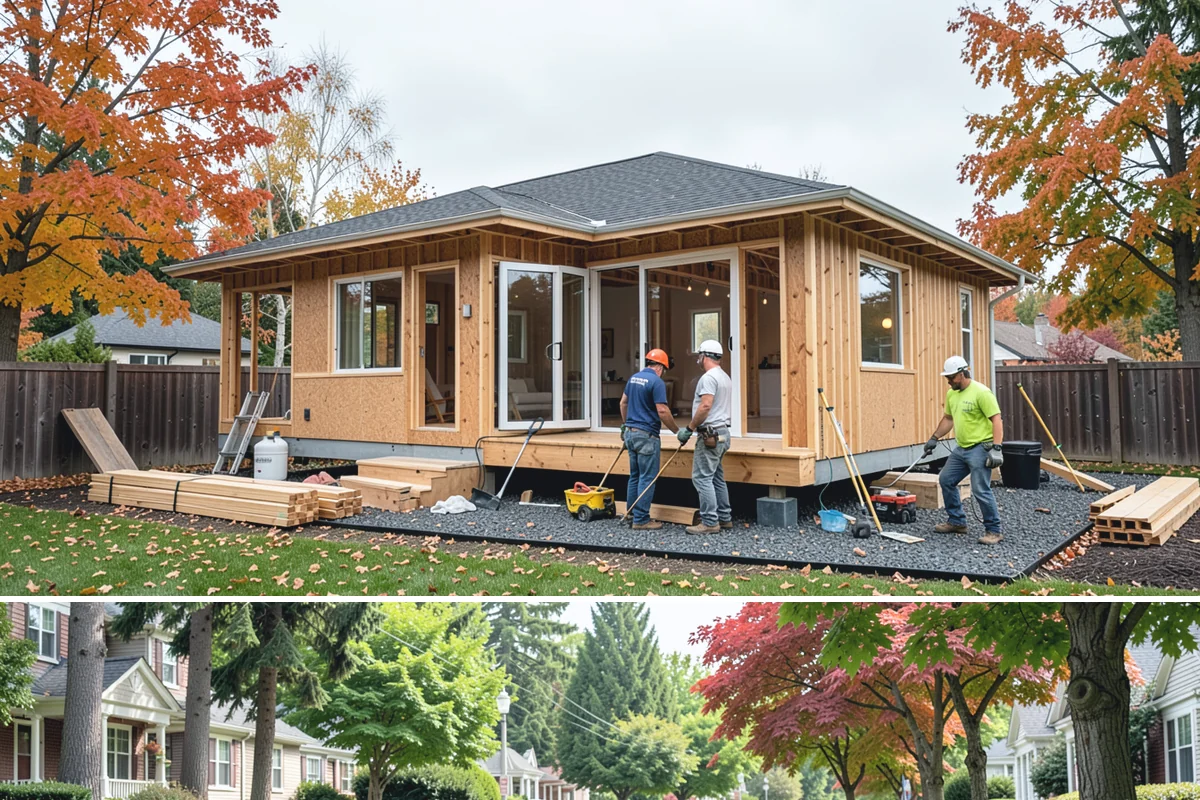 Wall Insulation Installation in Beaux Arts Village, King County, WA - Wall insulation can be completed any season, making it an easy add-on during remodels or before winter.