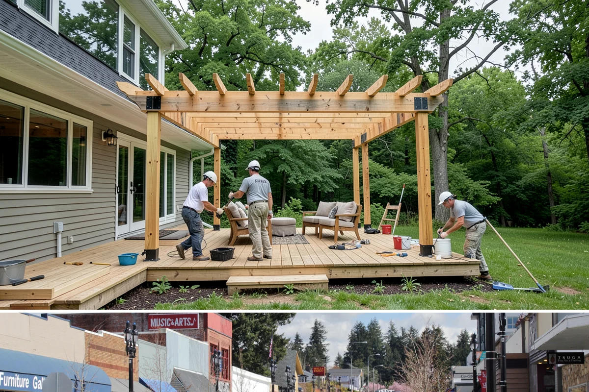Wall Insulation Installation in Bothell, King County, WA - Wall insulation can be completed any season, making it an easy add-on during remodels or before winter.