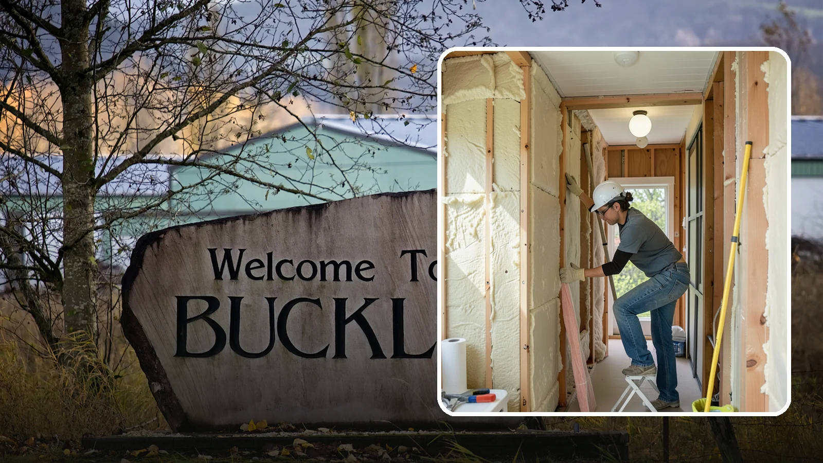 Wall Insulation Installation in Buckley, Pierce County, WA - We insulate exterior walls to eliminate cold drafts and improve comfort in Puget Sound homes.
