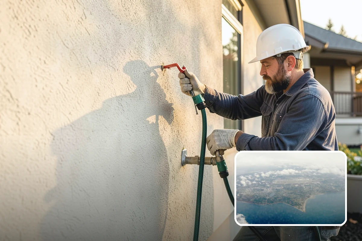 Wall Insulation Installation in Burien, King County, WA - Eliminates cold walls and drafty rooms