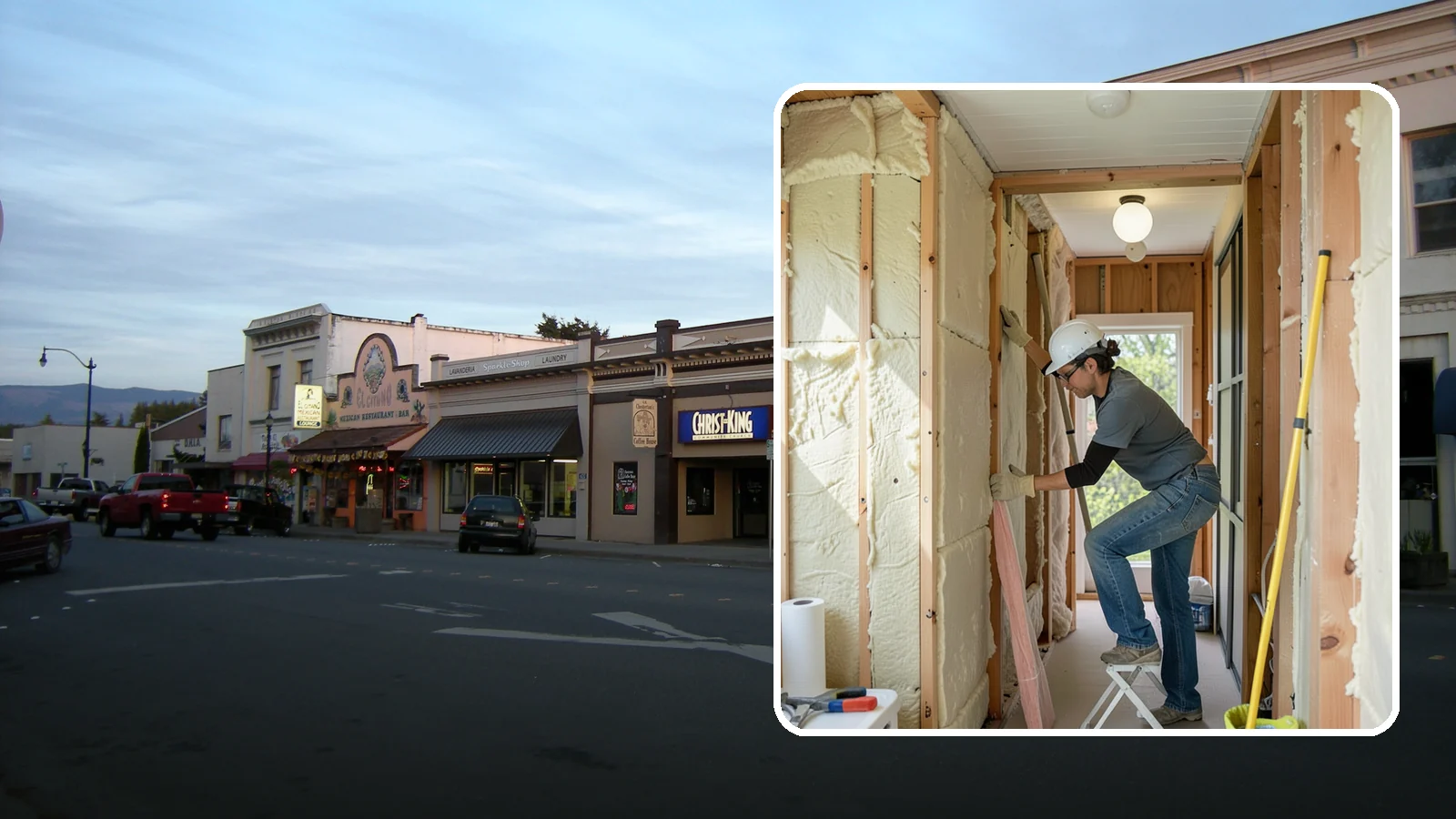 Wall Insulation Installation in Burlington, Skagit County, WA - We insulate exterior walls to eliminate cold drafts and improve comfort in Puget Sound homes.