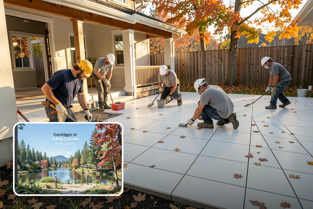 Wall Insulation Installation in Covington, King County, WA - Eliminates cold walls and drafty rooms