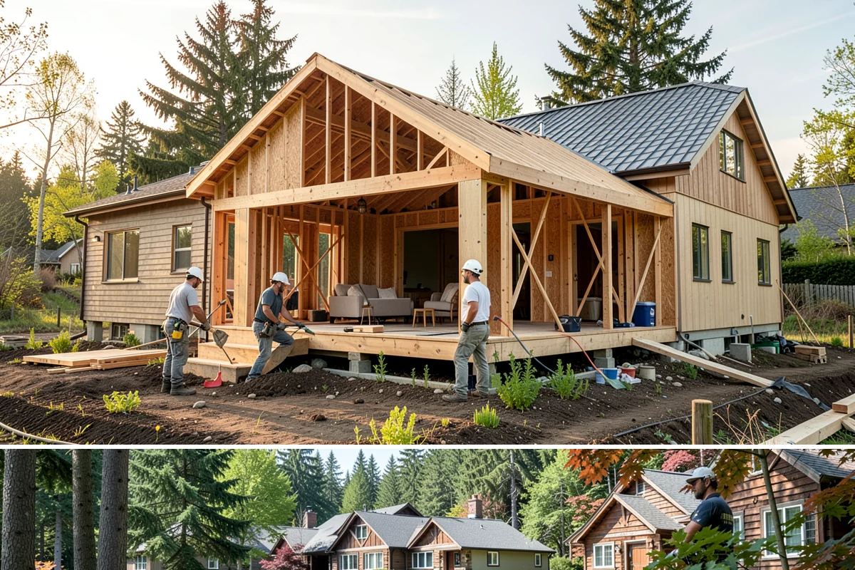 Wall Insulation Installation in Edgewood, Pierce County, WA - Wall insulation can be completed any season, making it an easy add-on during remodels or before winter.