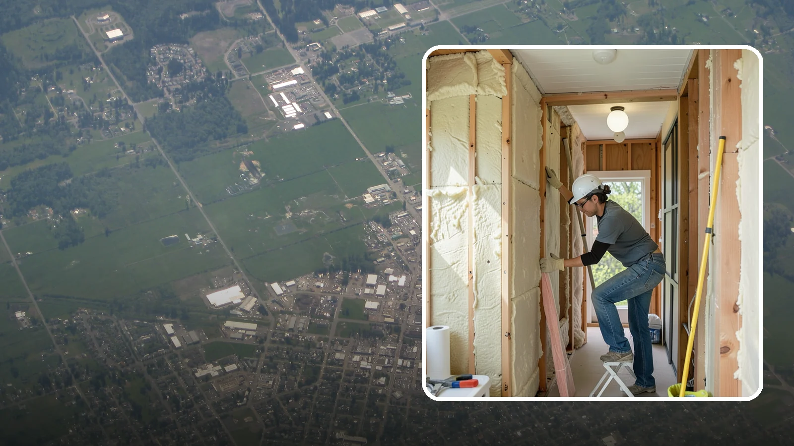 Wall Insulation Installation in Enumclaw, King County, WA - We insulate exterior walls to eliminate cold drafts and improve comfort in Puget Sound homes.