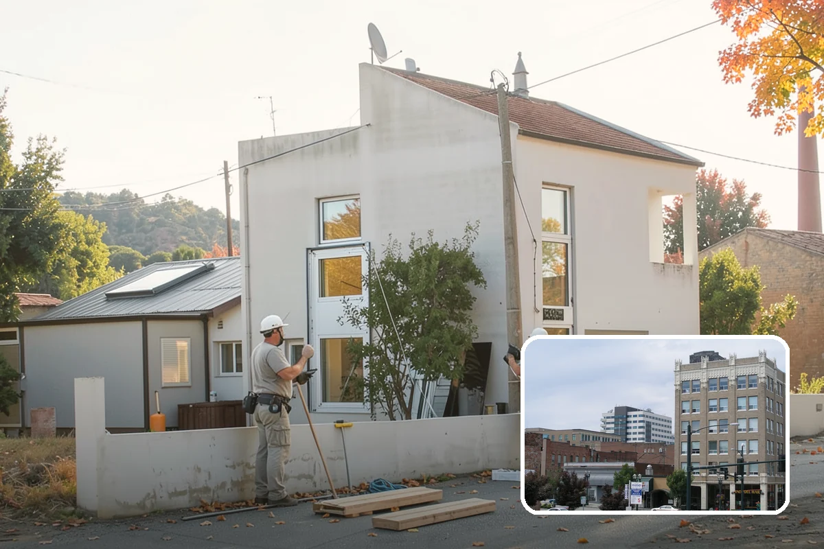 Wall Insulation Installation in Everett, Snohomish County, WA - Eliminates cold walls and drafty rooms