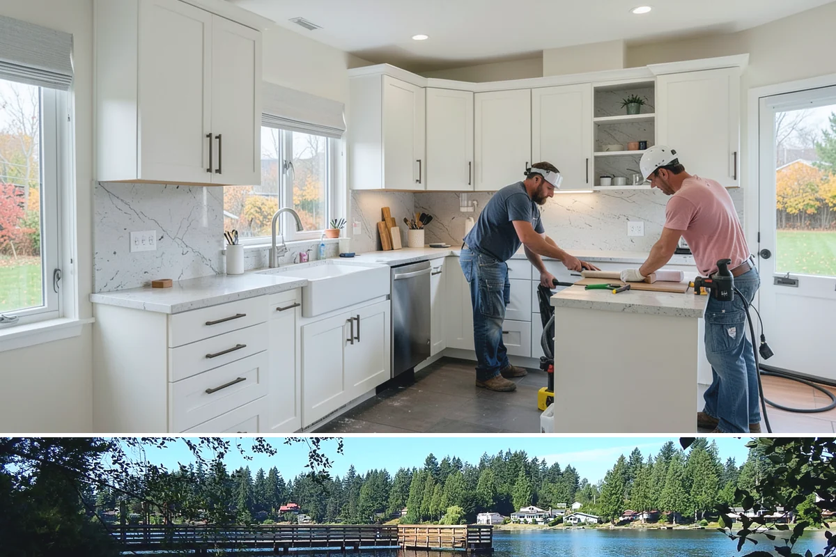 Wall Insulation Installation in Federal Way, King County, WA - Wall insulation can be completed any season, making it an easy add-on during remodels or before winter.