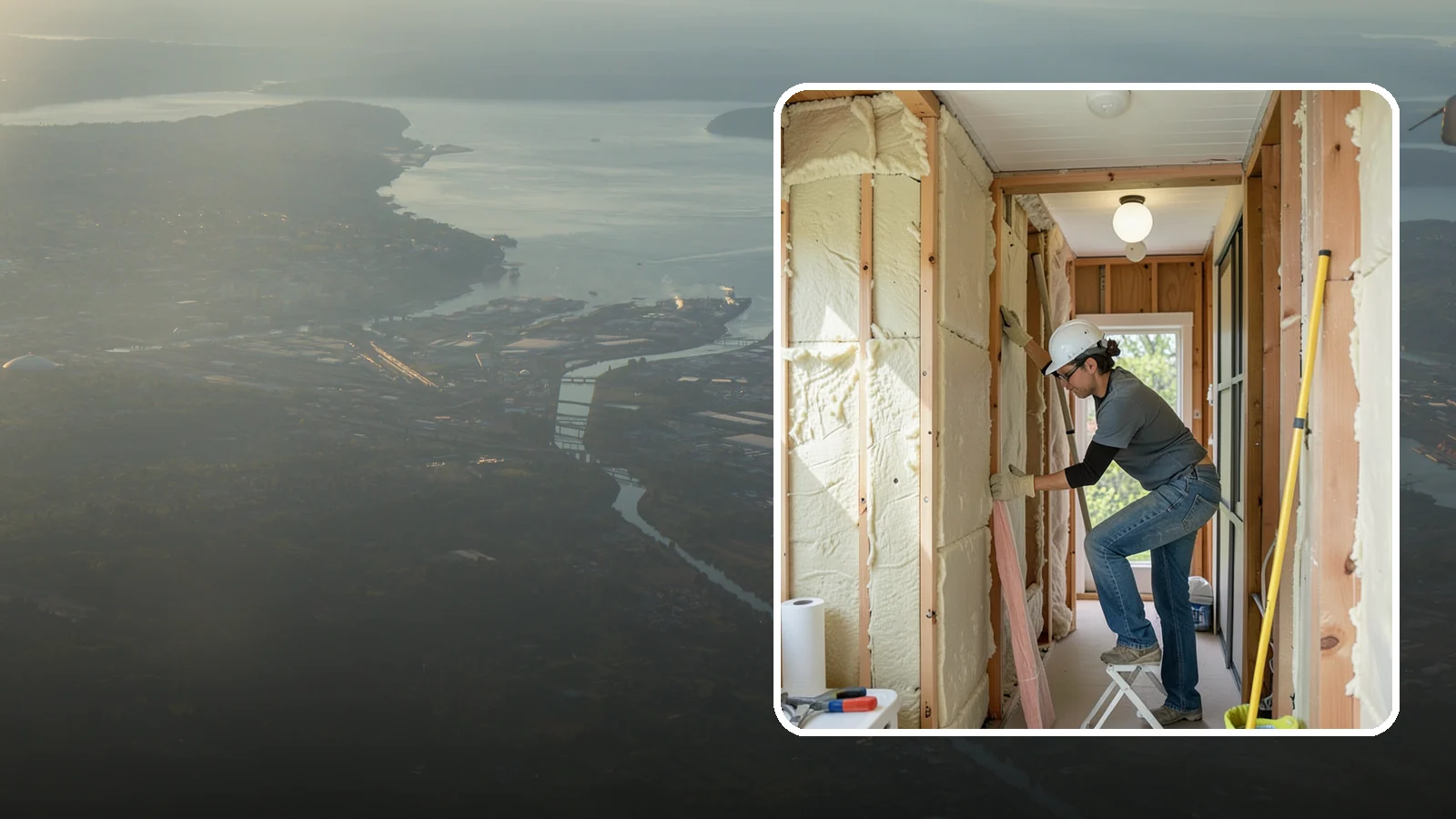 Wall Insulation Installation in Fife, Pierce County, WA - We insulate exterior walls to eliminate cold drafts and improve comfort in Puget Sound homes.