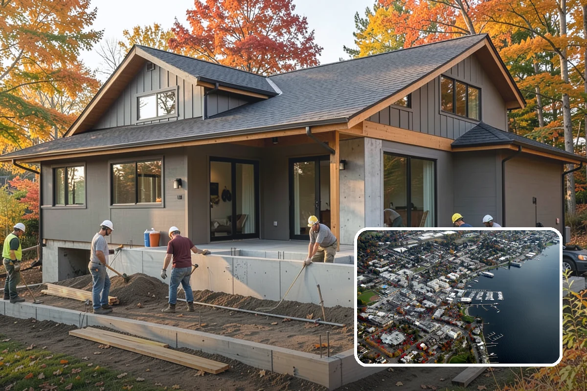 Wall Insulation Installation in Kirkland, King County, WA - Eliminates cold walls and drafty rooms