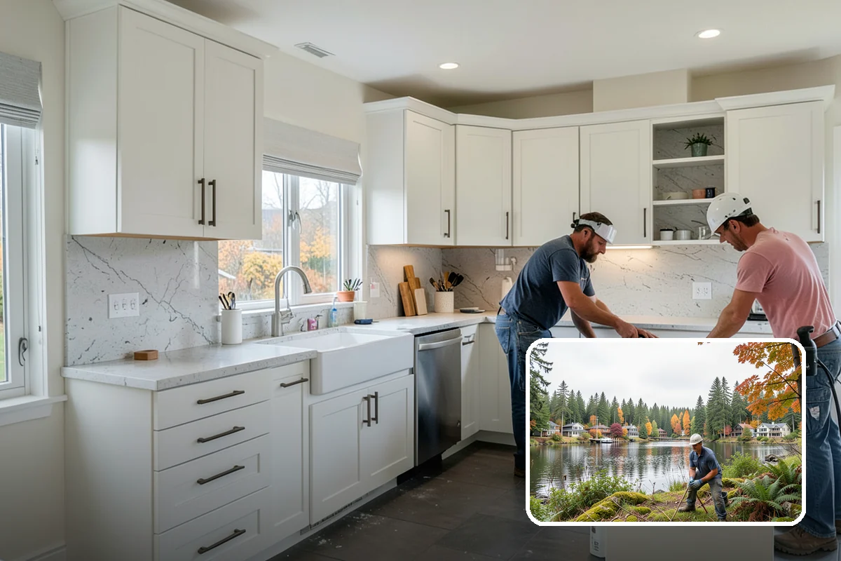 Wall Insulation Installation in La Conner, Skagit County, WA - Eliminates cold walls and drafty rooms