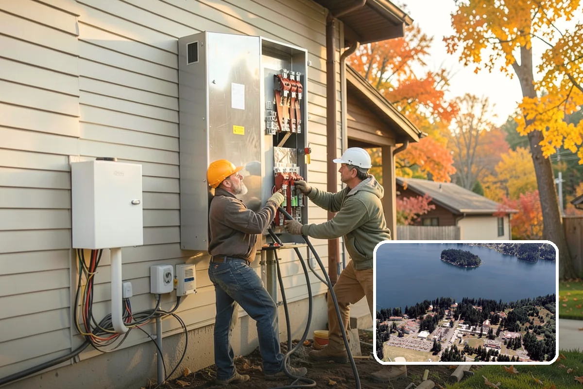 Wall Insulation Installation in Lakewood, Pierce County, WA - Eliminates cold walls and drafty rooms
