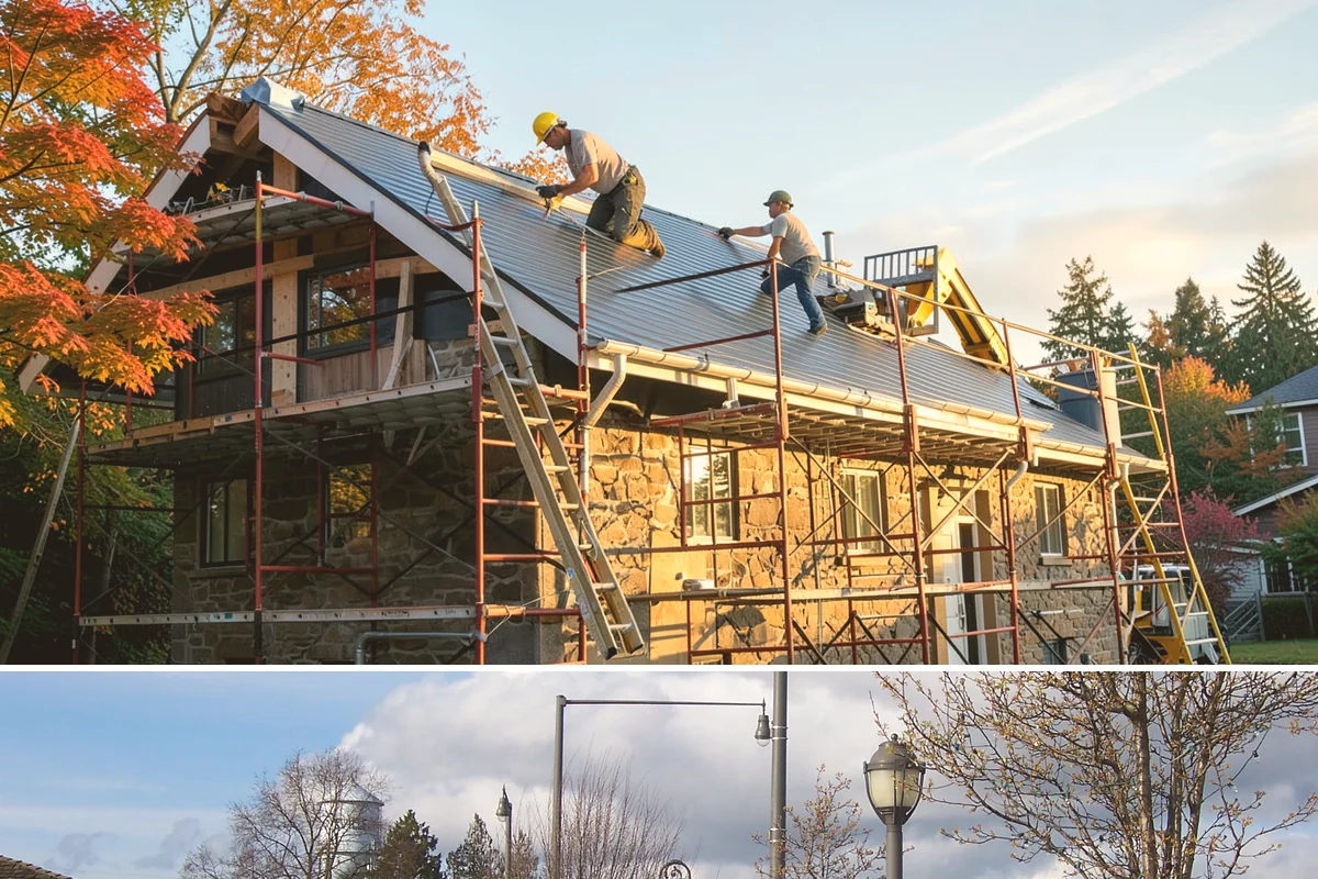 Wall Insulation Installation in Marysville, Snohomish County, WA - Wall insulation can be completed any season, making it an easy add-on during remodels or before winter.