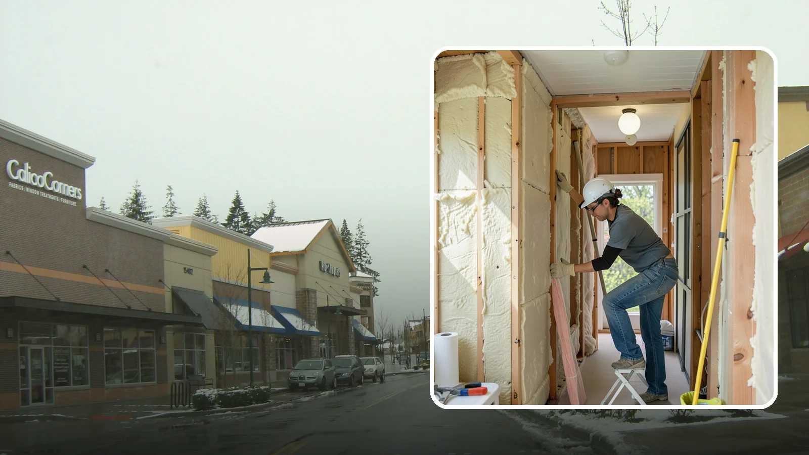 Wall Insulation Installation in Mill Creek, Snohomish County, WA - We insulate exterior walls to eliminate cold drafts and improve comfort in Puget Sound homes.