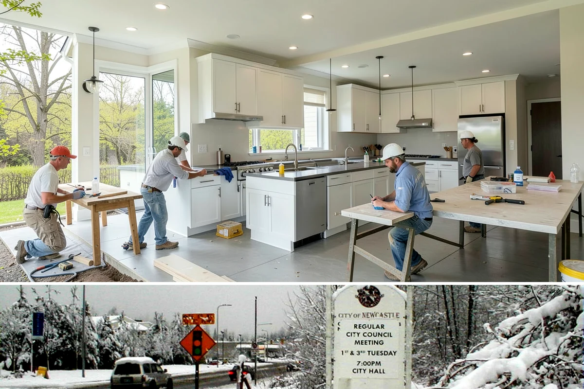 Wall Insulation Installation in Newcastle, King County, WA - Wall insulation can be completed any season, making it an easy add-on during remodels or before winter.