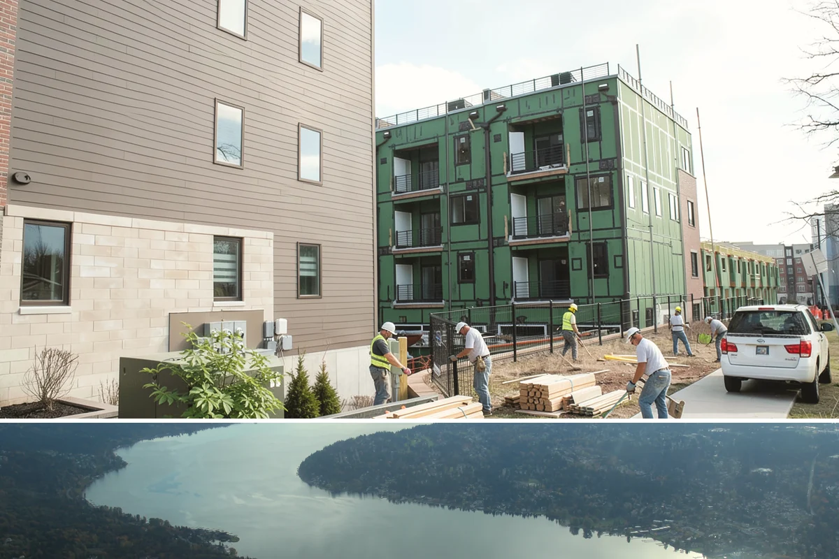 Wall Insulation Installation in Sammamish, King County, WA - Wall insulation can be completed any season, making it an easy add-on during remodels or before winter.