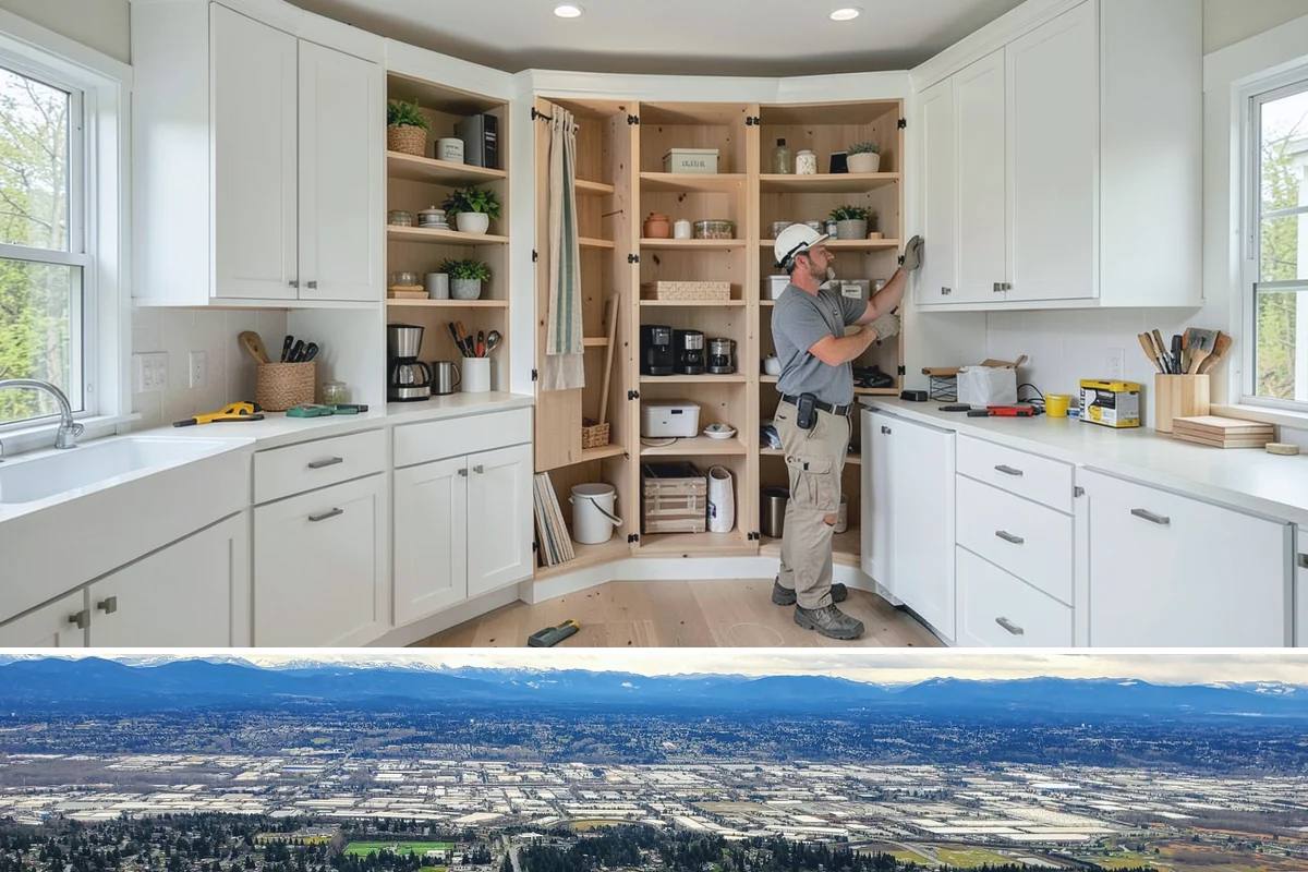 Wall Insulation Installation in SeaTac, King County, WA - Wall insulation can be completed any season, making it an easy add-on during remodels or before winter.