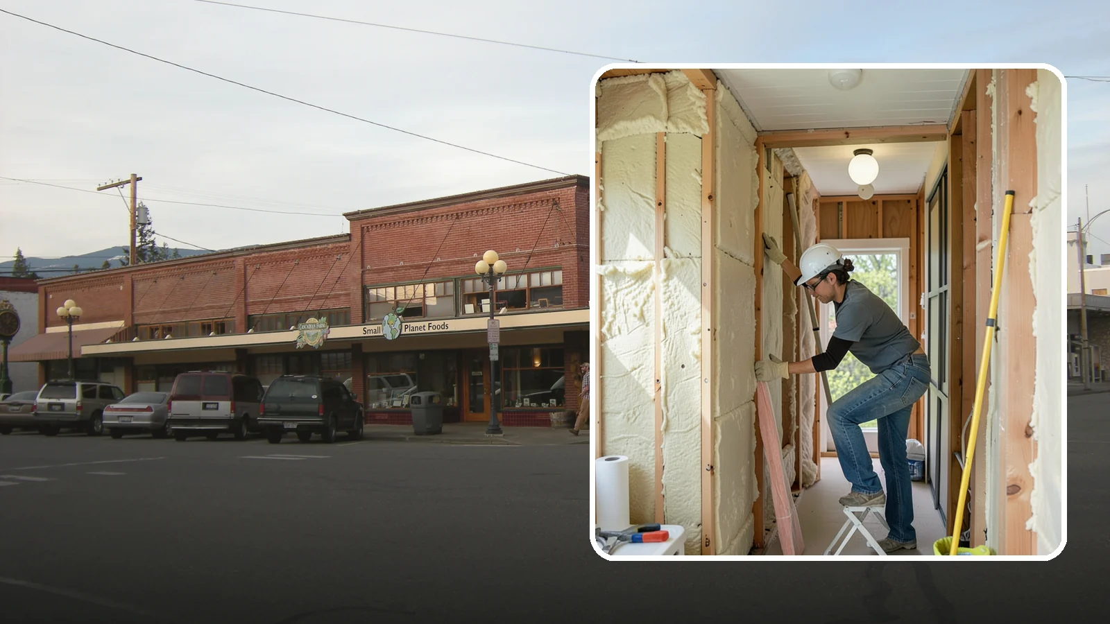 Wall Insulation Installation in Sedro-Woolley, Skagit County, WA - We insulate exterior walls to eliminate cold drafts and improve comfort in Puget Sound homes.