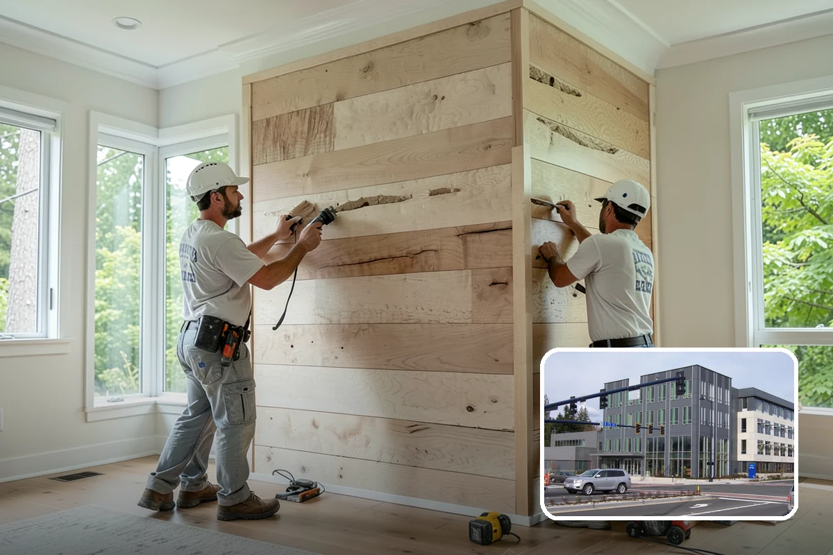 Wall Insulation Installation in Shoreline, King County, WA - Eliminates cold walls and drafty rooms
