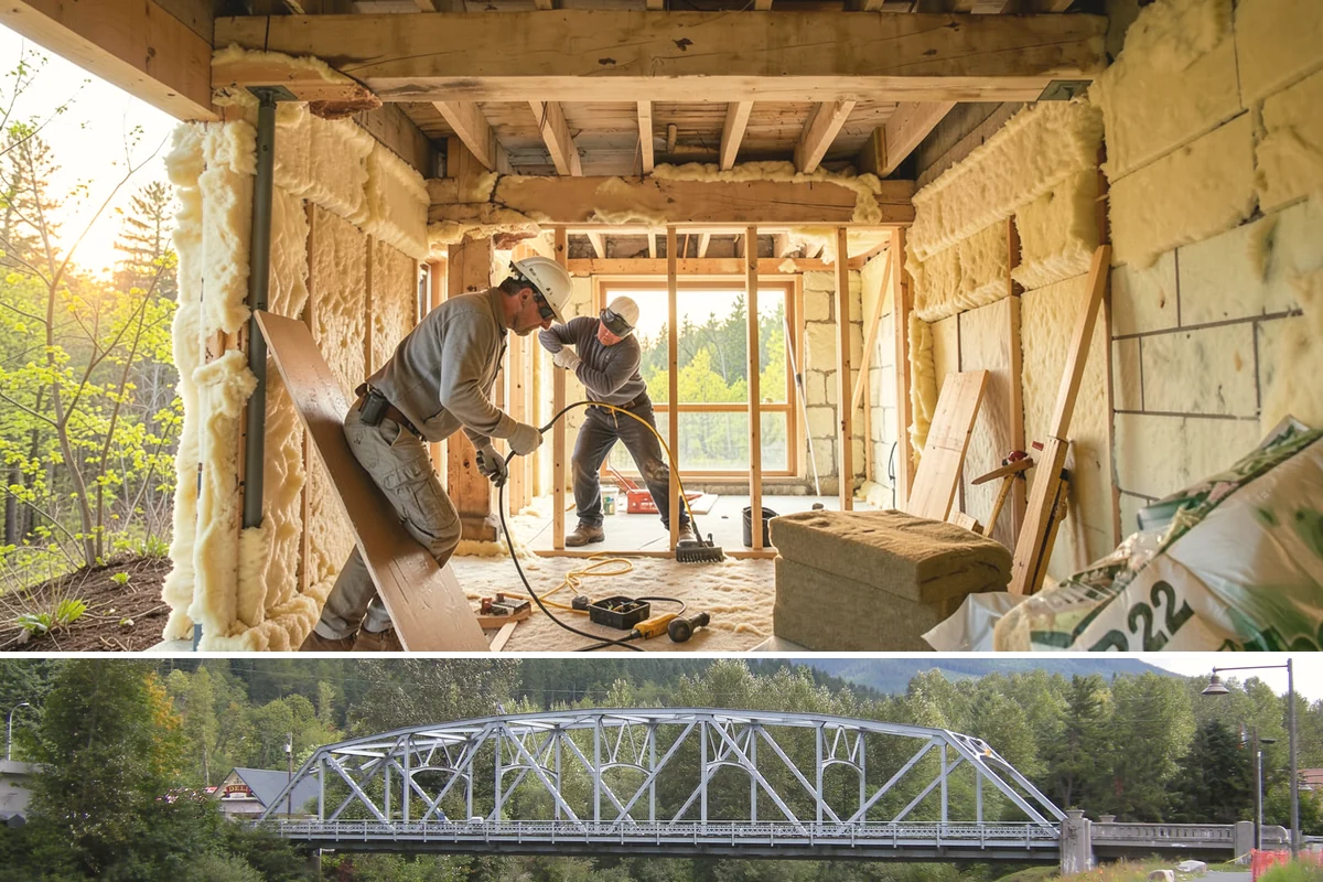 Wall Insulation Installation in Skykomish, King County, WA - Wall insulation can be completed any season, making it an easy add-on during remodels or before winter.