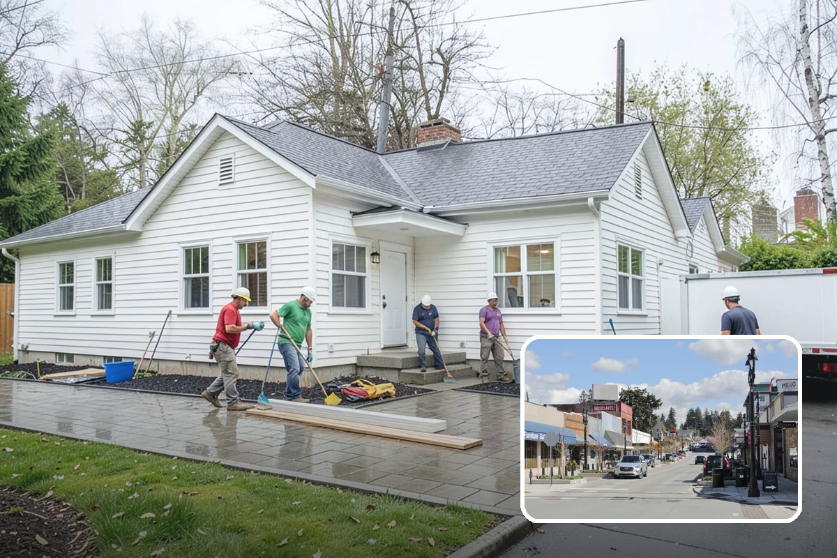 Wall Paneling Installation in Bothell, King County, WA - Rich, enveloping full-wall coverage