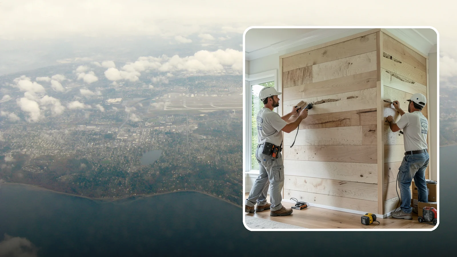 Wall Paneling Installation in Burien, King County, WA - Custom wall paneling installation that clads full walls with wood or engineered panels for lasting character.