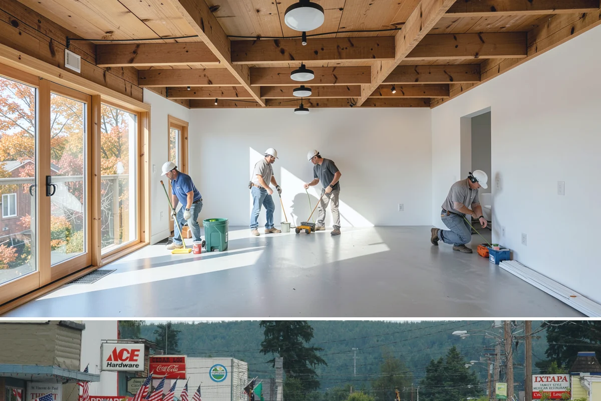 Wall Paneling Installation in Carnation, King County, WA - Wall paneling installs on schedule year-round indoors, an excellent way to add warmth during the wet PNW season.