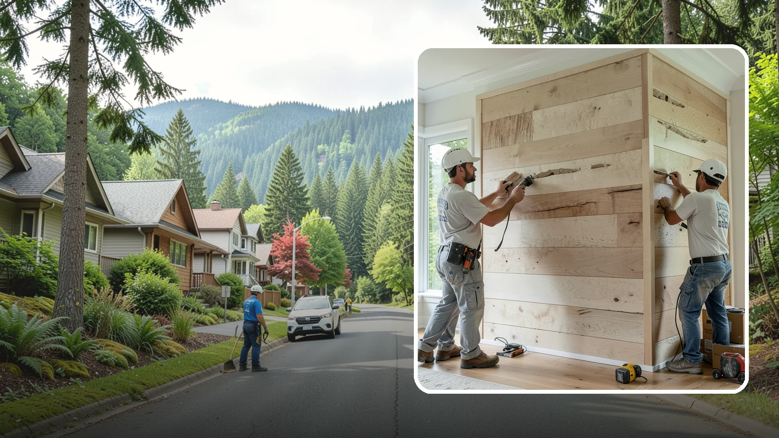 Wall Paneling Installation in Darrington, Snohomish County, WA - Custom wall paneling installation that clads full walls with wood or engineered panels for lasting character.