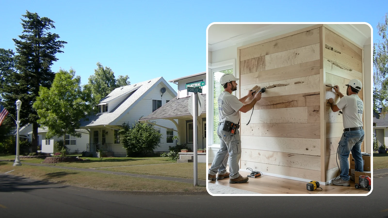Wall Paneling Installation in DuPont, Pierce County, WA - Custom wall paneling installation that clads full walls with wood or engineered panels for lasting character.