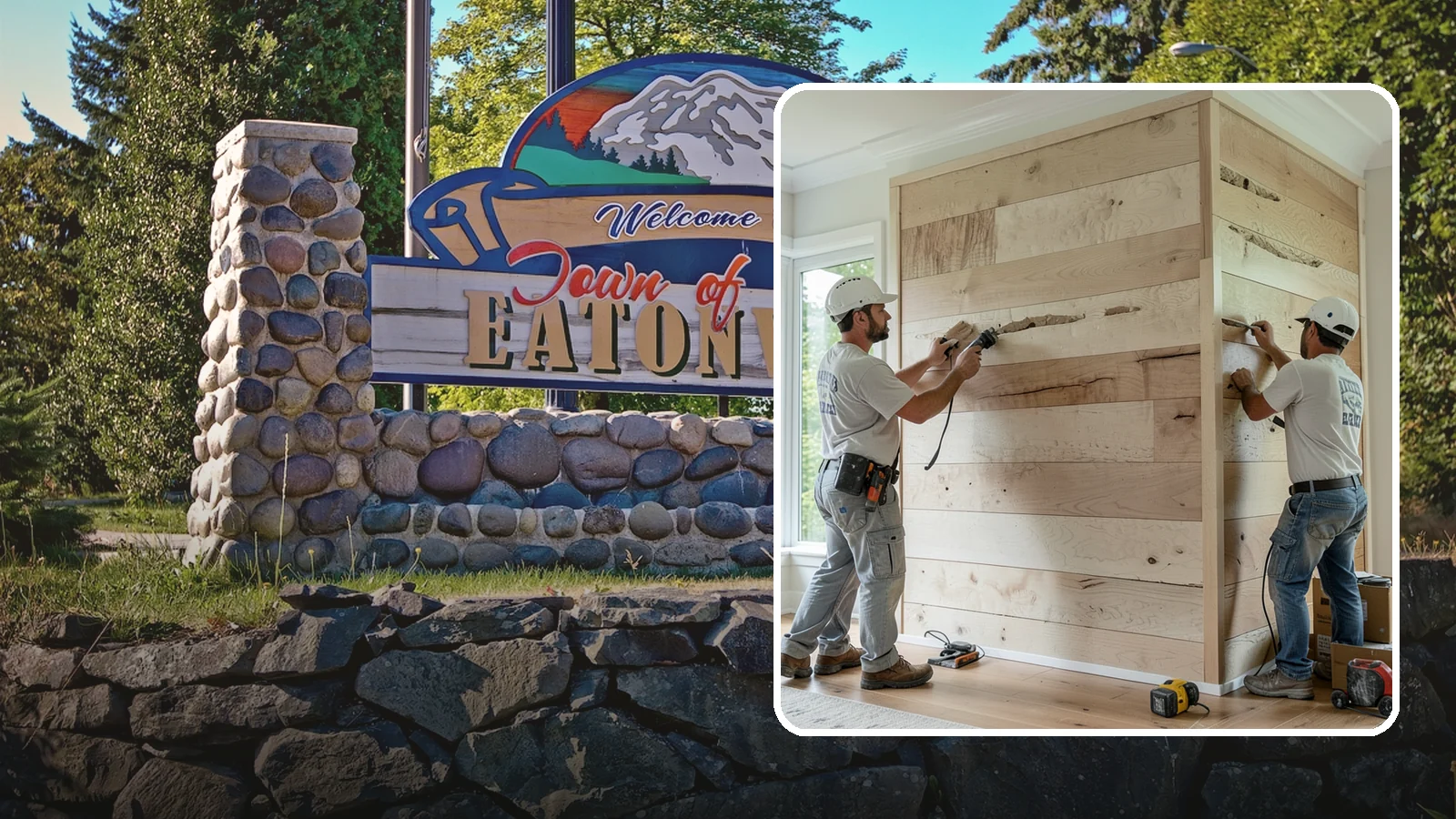 Wall Paneling Installation in Eatonville, Pierce County, WA - Custom wall paneling installation that clads full walls with wood or engineered panels for lasting character.