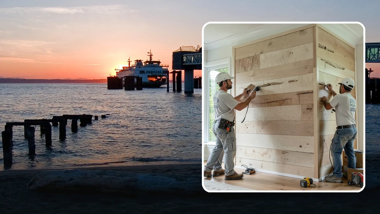 Wall Paneling Installation in Edmonds, Snohomish County, WA - Custom wall paneling installation that clads full walls with wood or engineered panels for lasting character.
