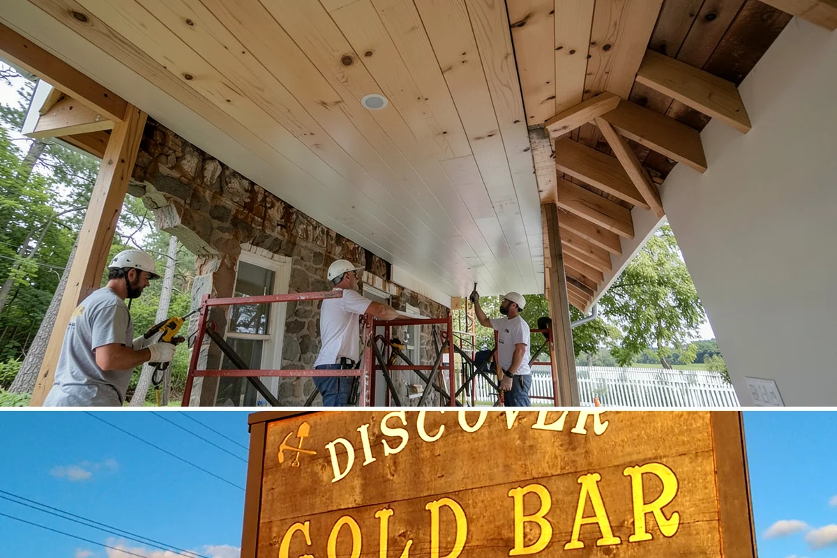 Wall Paneling Installation in Gold Bar, Snohomish County, WA - Wall paneling installs on schedule year-round indoors, an excellent way to add warmth during the wet PNW season.