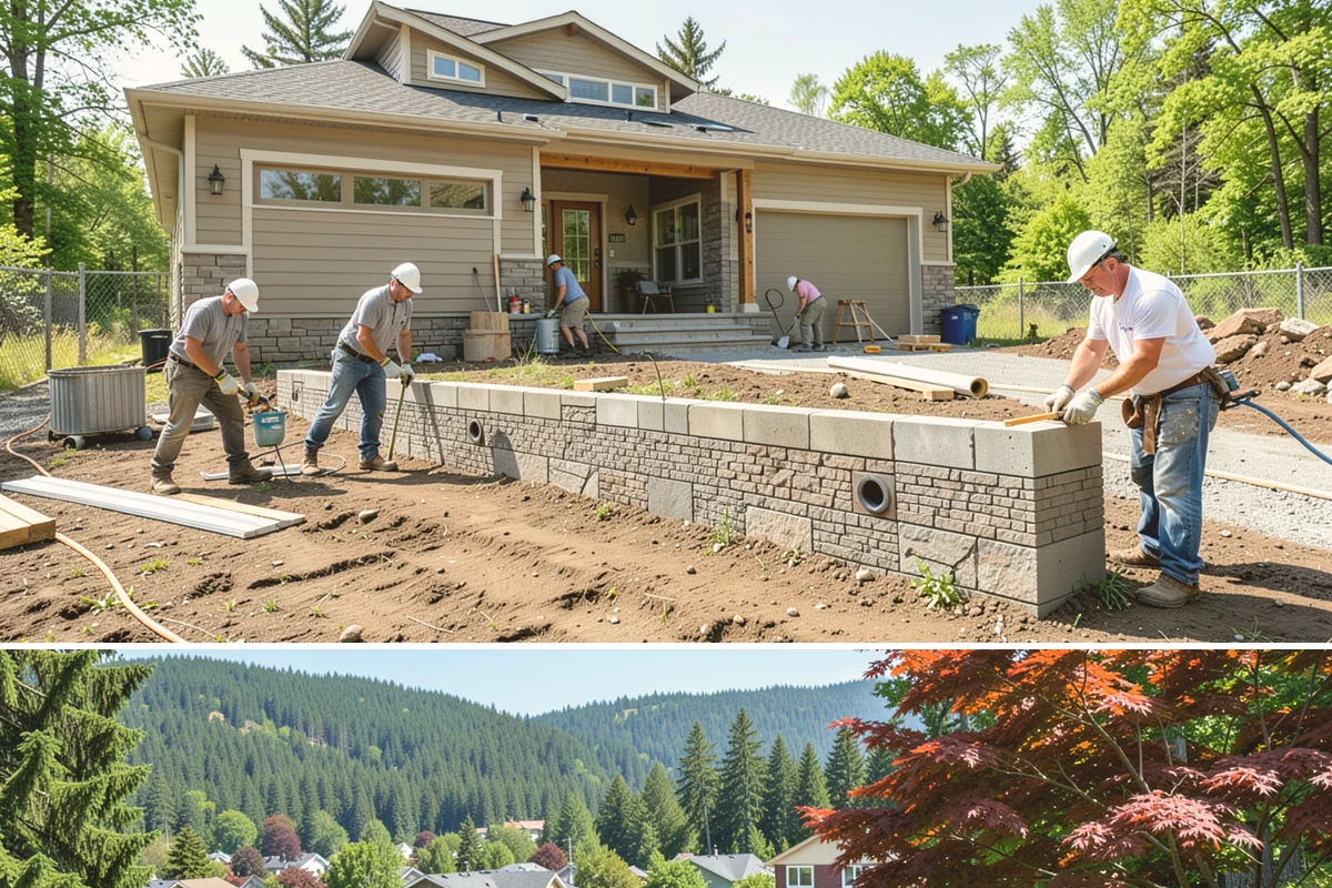Wall Paneling Installation in Index, Snohomish County, WA - Wall paneling installs on schedule year-round indoors, an excellent way to add warmth during the wet PNW season.