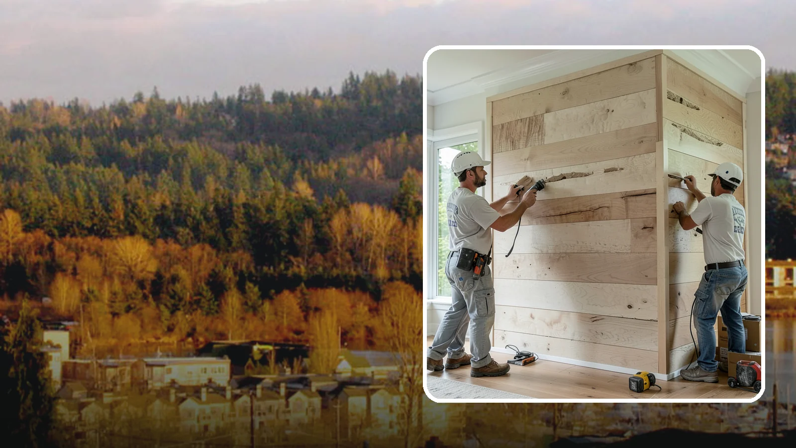 Wall Paneling Installation in Kenmore, King County, WA - Custom wall paneling installation that clads full walls with wood or engineered panels for lasting character.