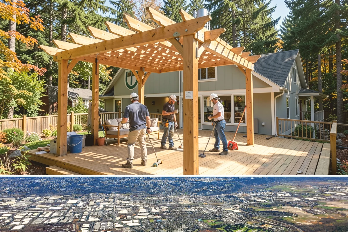 Wall Paneling Installation in Kent, King County, WA - Wall paneling installs on schedule year-round indoors, an excellent way to add warmth during the wet PNW season.