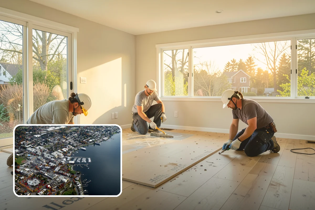 Wall Paneling Installation in Kirkland, King County, WA - Rich, enveloping full-wall coverage